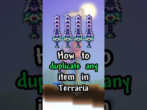 How to duplicate any item in Terraria (1.4.4)