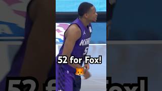 New Career-High for De’Aaron Fox! 🏆|#Shorts