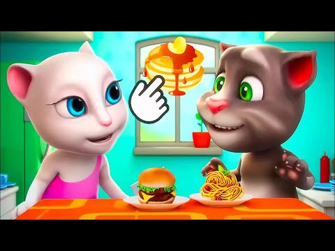 Talking Tom 🐱 Cooking From The Heart 🐱 Cartoon for kids Kedoo ToonsTV