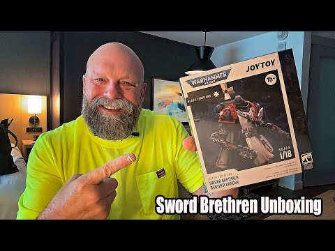 Unboxing & Review of JoyToy Warhammer 40K Black Templars Sword Brethren