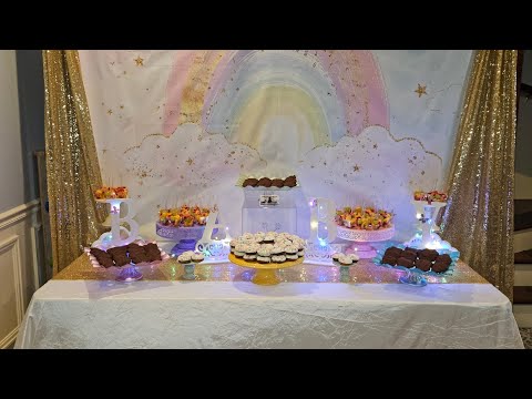 Baby Shower/Rainbow Sprinkle Theme