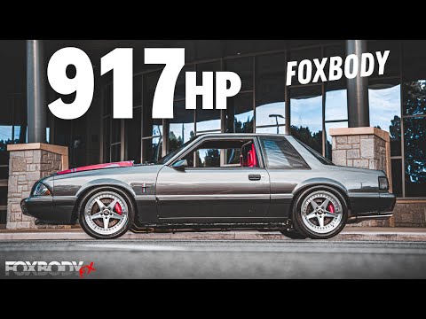 917 Hp Foxbody Mustang Build & 50th Anniversary Shelby Super Snake