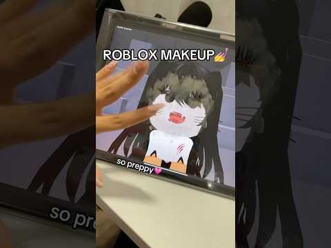 Roblox makeup pt 2!💗💄I HAD A SCREENPROTEXTORR #roblox #robloxshorts