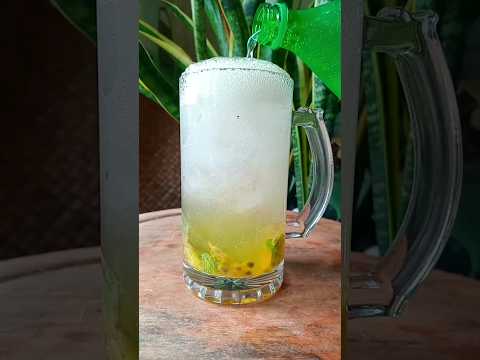 Passion fruit mojito ! Thirsty November 01! Check the channel for the full recipe !