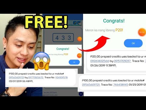 Libreng Load to Smart and Globe! How I got 100 Pesos Load a day? NO NEED INVITE