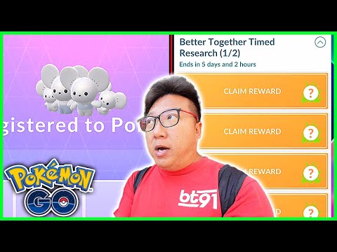 Pokemon GO Ultra Unlock Part 1, Better Together Timed Research