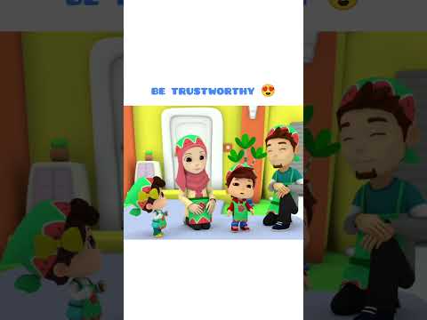 Be Trustworthy  | Islamic Series & Songs For Kids | Omar & Hana English #islamiccartoonforkids