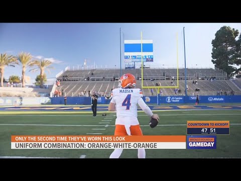 Boise State rocking orange, white uniform combo for first time since 2014