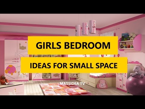 50+ Awesome Girls Bedroom Designs Ideas for Small Space 2018