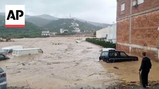 New storms and flooding hit Spain's southern Malaga province