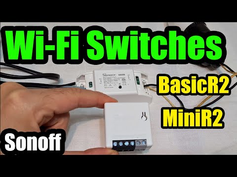 Wi-Fi switches (Sonoff BasicR2 and MiniR2)