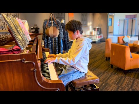 Always With Me (Spirited Away): Played by an 11-Year-Old in a Nostalgic Hotel Lobby