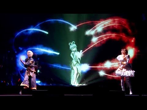 Gokuraku Jodo (極楽浄土) - Luo Tianyi (Subtitles cc) - Vsinger Live 2017 - Vocaloid Live Concert