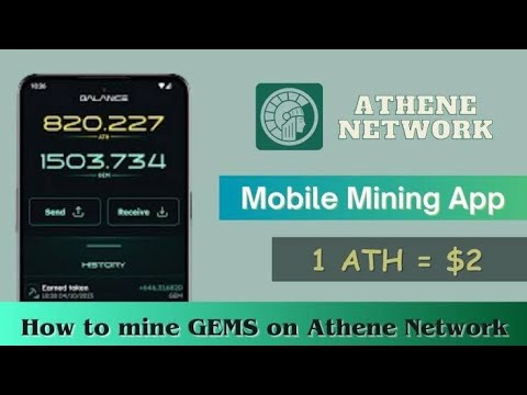 Athene Network Mining App Withdrawal New Update || Athene Mining Coin Price