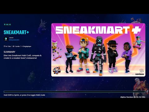 SNEAKMART - ALL Quests 12/12 EP 20/20 Walkthrough Gameplay The Sandbox Alpha Season 4