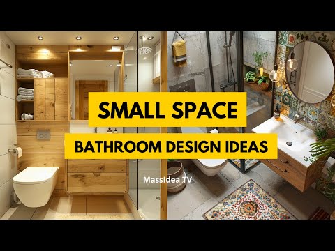 30+ Genius Small Space Bathroom Design Ideas for Tiny Room