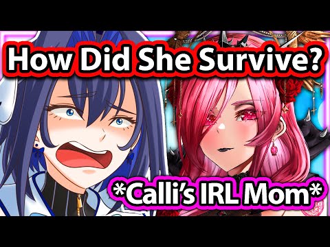 Calli Shocked Kronii with This Fact about Mama Mori 【Mori Calliope / Hololive EN】