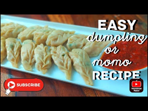 EASY DUMPLING RECIPE | EASY MOMO RECIPE| DUMPLING RECIPE | MOMO | DUMPLING #viral #fypシ #trending