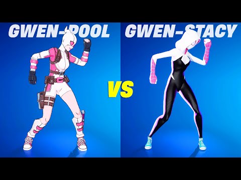 Gwen-Pool vs Gwen-Stacy in Fortnite Battle Royale