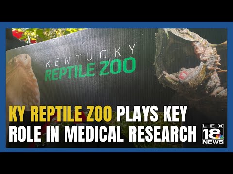 KY Reptile Zoo Plays Role in Medical Research