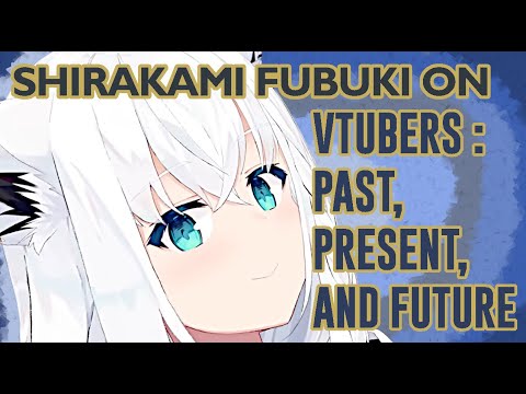 [hololive][eng sub cc] Fubuki's Memories, Hope and Expectation on Hololive and Vtuber World