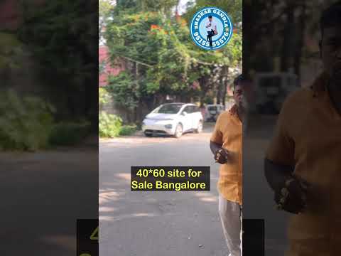 40*60 Open site for sale || Bangalore city