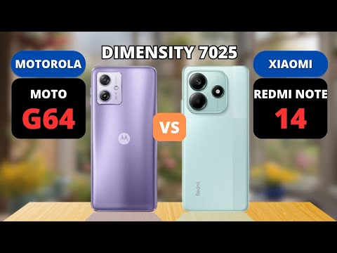 Moto G64 vs Redmi Note 14 Comparison Who is Better?