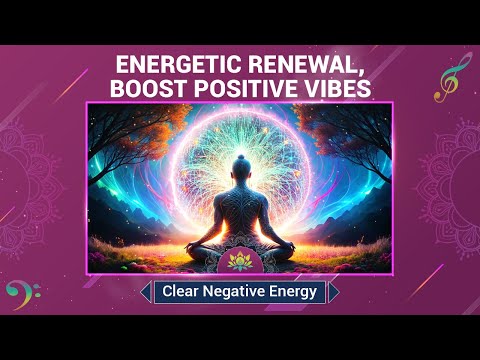 Energetic Renewal, Boost Positive Vibes: Clear Negative Energy To Raise Your Vibration - 432 Hz