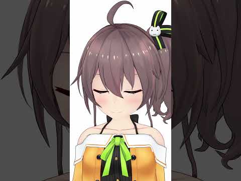 【MMDホロライブ】まつりちゃんが居眠り後に「おはよっ」って囁やかられる世界線どこですか？ #shorts #short