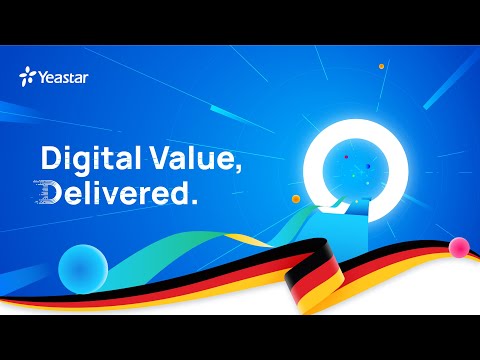 Digital Value, Delivered. | Entdeckung von Yeastar Neue Tagline 2022 (Deutsch)