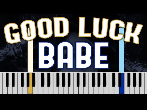 Chappell Roan Good Luck Babe Piano