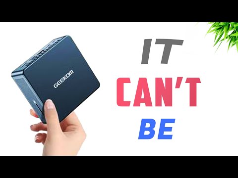 World's Smallest PC With Core i9 - Geekom IT 13