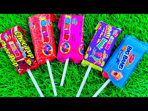 Some popular Candies in the World | New Milk Bottle | mini Cooking | Ice Cream Pop It | Asmr Coca