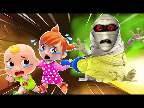 Mummy Hunt Song | Spooky Monster Hunt Songs | CoComelon Nursery Rhymes & Kids Songs