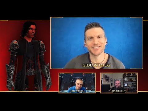 Gideon Emery Interview - SWTOR Livestream on March 18th, 2021