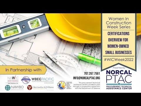 Certifications Overview for Women-Owned Small Businesses | Women in Construction Week Series #1