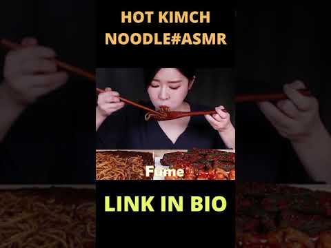 #KIMCHINOODLES#SPICYNOODLES#ASMR