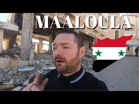 Sheer DESTRUCTION in this Jesus Speaking (Aramaic) Syrian Town - Maaloula 🇸🇾 معلولا ، سوريا