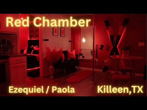 RED CHAMBER / UNIQUE THEME AIRBNB / KILLEEN, TX