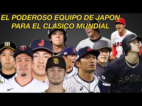 EL PODEROSO EQUIPO DE JAPON PARA EL CLÁSICO MUNDIAL BEISBOL 2023, CON PELOTEROS COMO SHOHEI OHTANI