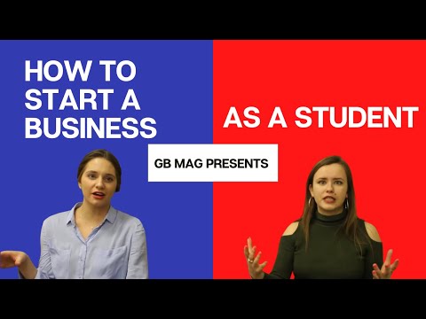 How to start a business as a STUDENT