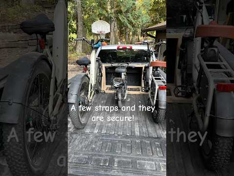 DIY Truck Bed Bike Rack #ebike #bike #truck #familyfun