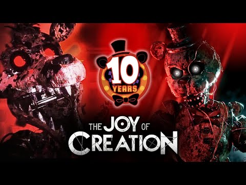 Failing to beat THE JOY OF CREATION Demo?! (FNAF 10th Anniversary)