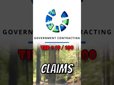 Government Contracting: Claims #governmentcontracts #smallbusiness #business #finance #money #usa