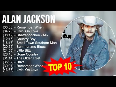 A l a n J a c k s o n 2023 MIX ~ Top 10 Best Songs ~ Greatest Hits ~ Full Album