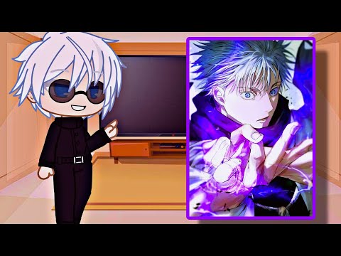 Anime Characters React | Gojo Satoru | Gacha React | 1/? |