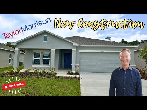 Brand New Home with Taylor Morrison in North Lakeland, Florida!  New Home in Polk County!