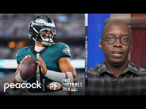 Jalen Hurts working to rebuild aura after Eagles' 2023 collapse | Pro Football Talk | NFL on NBC