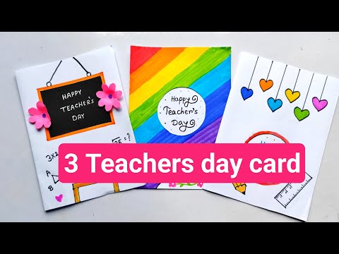 Easy Teacher Day Card ideas | Best Teacher Day ideas | Greeting card ideas | #teacher #masterji