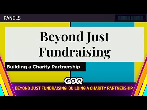 Beyond Just Fundraising: Building a Charity Partnership - SGDQ 2024 Panels